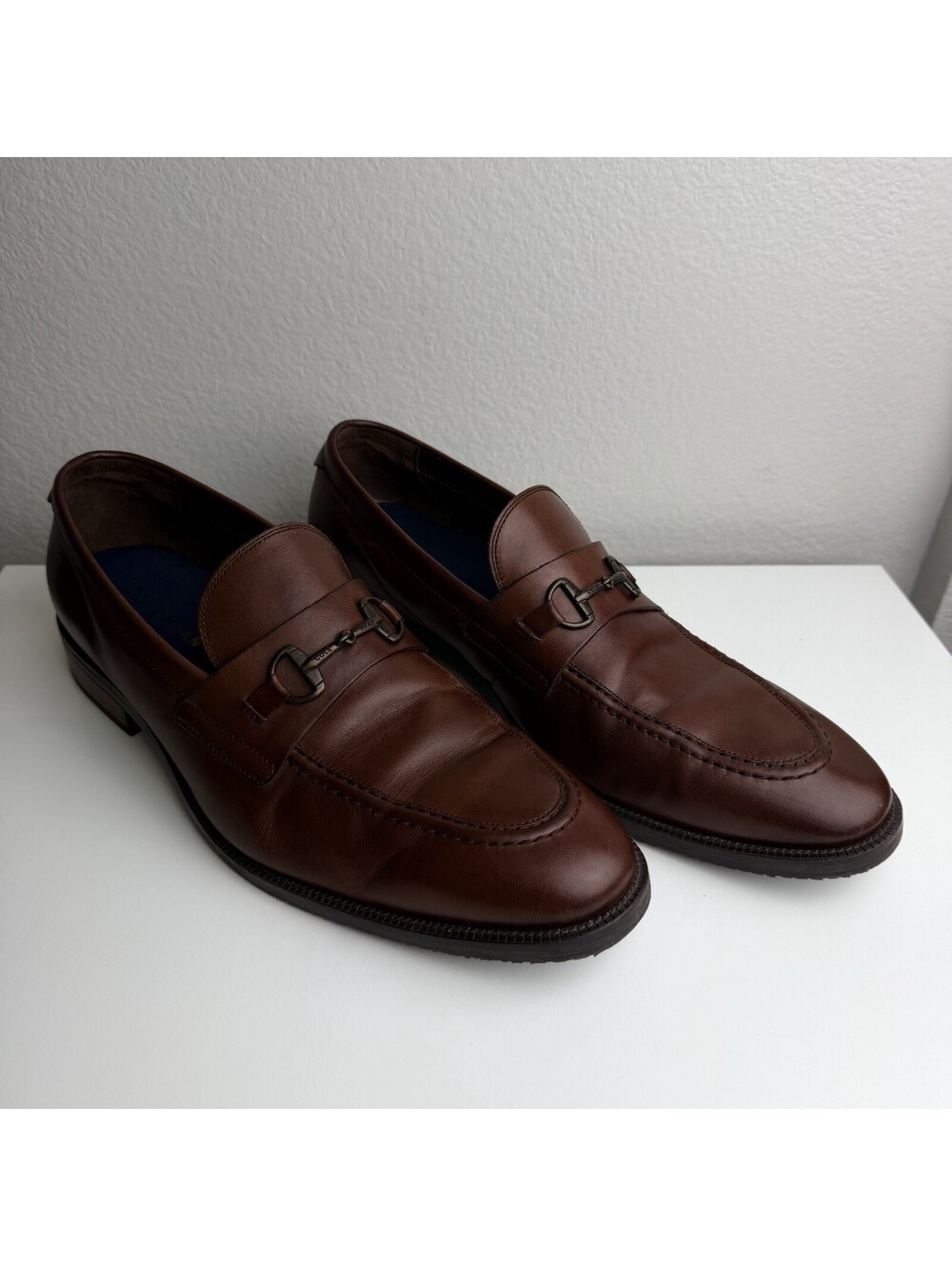 Cole Haan Grand 360 Bit Loafers Men’s 13M Brown Leather Dress Shoes CJ5100